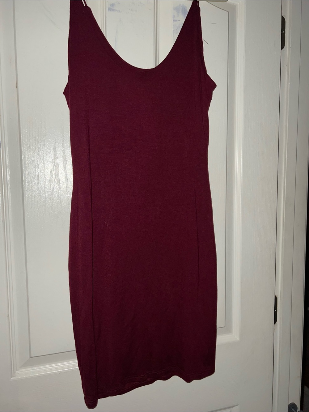 Fashion Nova Sleeveless Bodycon Mini Dress - Burgundy